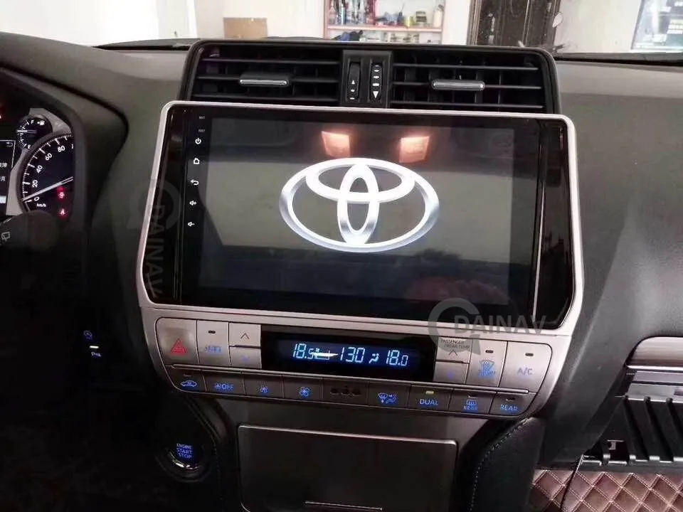 Автомагнитола 2 Din Android для Toyota Land Cruiser Prado 150 2017-2018 Стерео Авторадио проигрыватель с