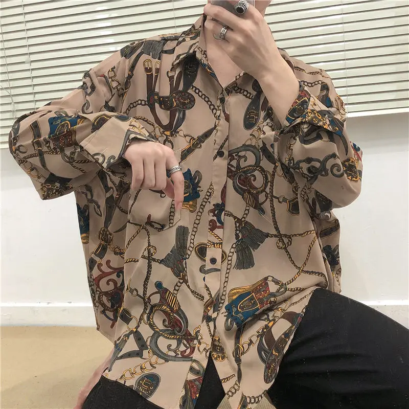 Винтажная модная новинка 2021 Женская пляжная блузка в стиле Харадзюку С Длинным