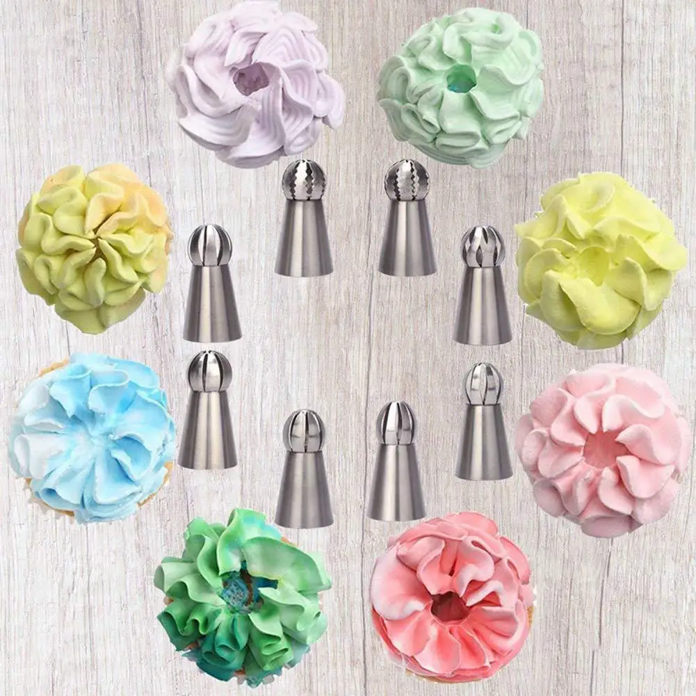 

20Pcs/Set Russian Lcing Piping Tips Confectioners Pastry Tips Sugarcraft Cup Cake Cookie Baking Decorator Kitchen Bakeware Tools