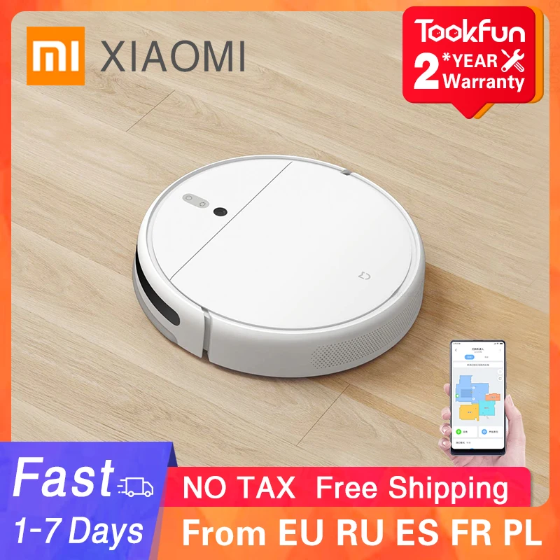 XIAOMI MIJIA робот пылесос 1C для дома чистую влажную уборку Автоматическая Уборка Пыли