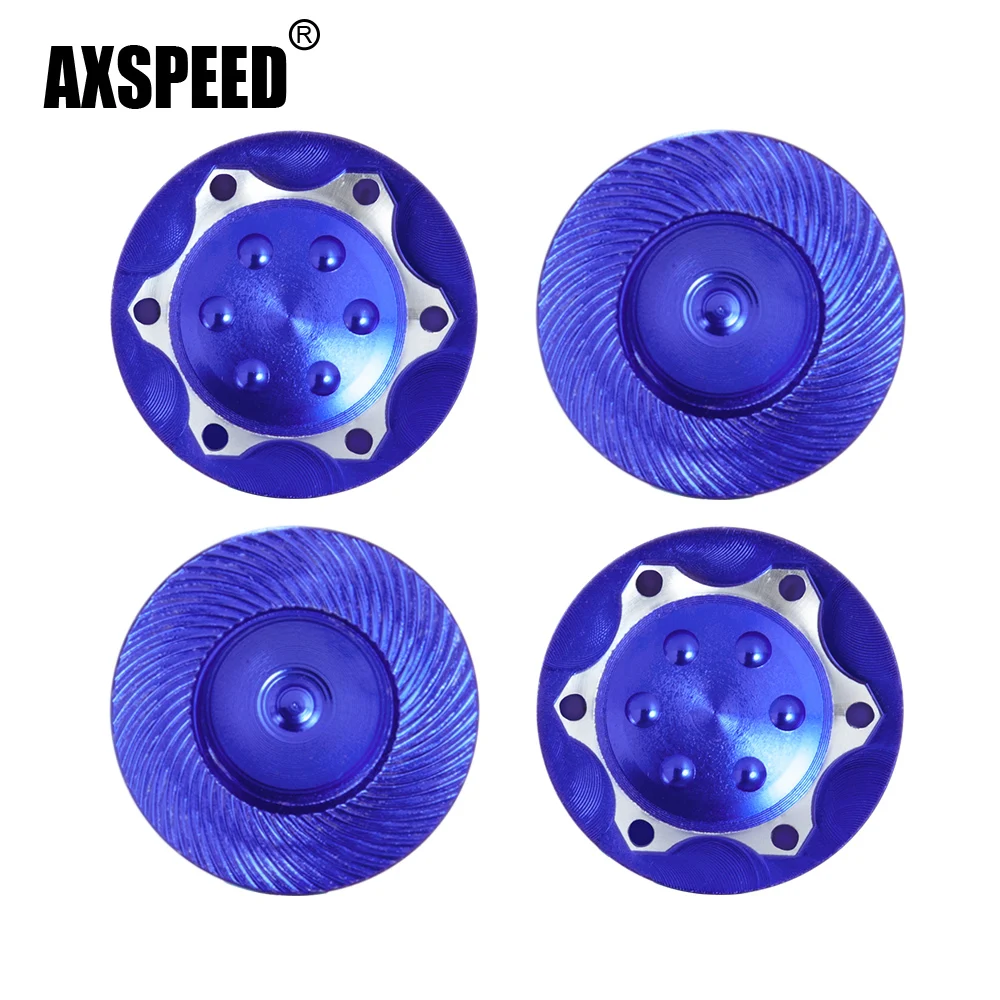 

AXSPEED 1 комплект алюминиевые нейлоновые шестигранные самоблокирующиеся гайки для 1/8 RC Гусеничный автомобиль Запчасти для моделей аксессуары