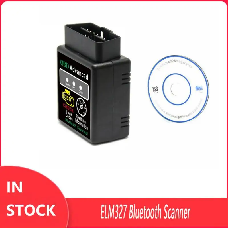 

HH OBD ELM327 Bluetooth V1.5/V2.1 OBD2 CAN BUS Check Engine HHOBD ELM 327 Bluetooth OBDII OBD 2 Car Auto Diagnostic Scanner Tool