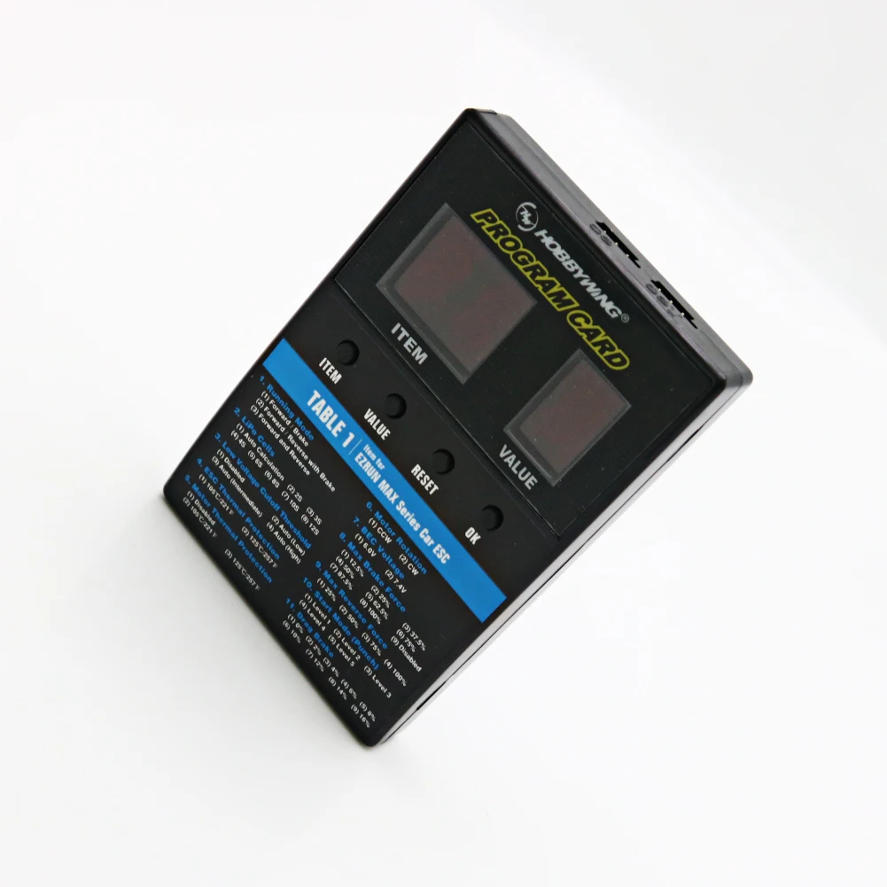 Hobbywing RC Car Program Card СВЕТОДИОДНЫЙ программный ящик 2C Programm карта для XERUN / Flyfun серии