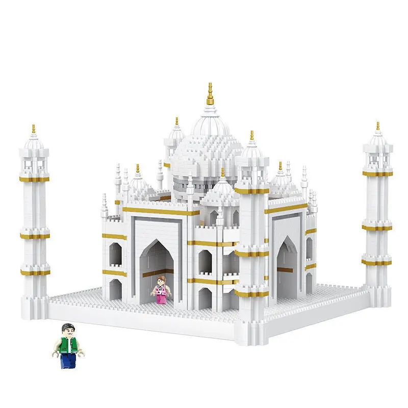 

World Famous Architectural Taj Mahal Small Particles Building Blocks Model Set Toys Gifts for Kids and Adults