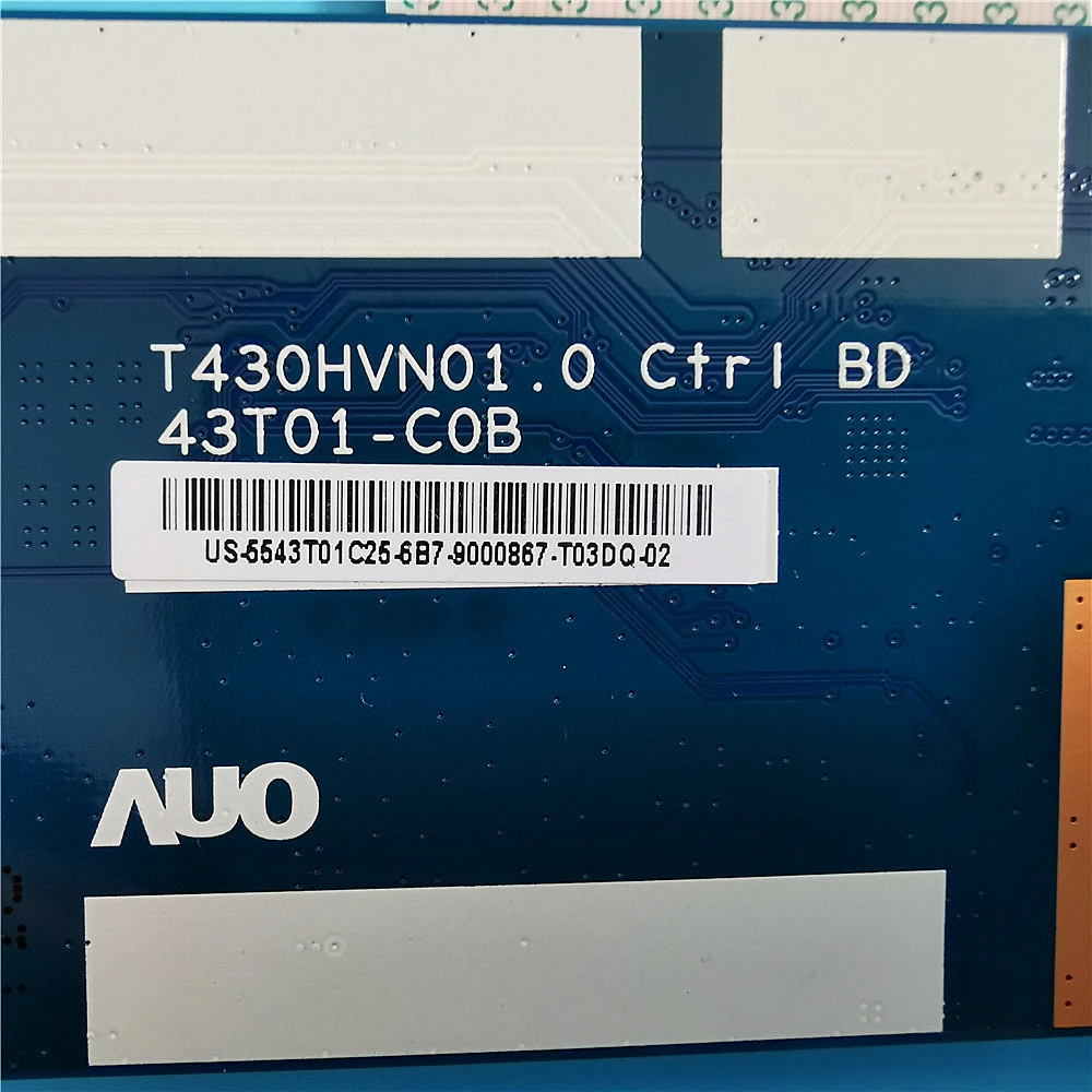 Плата логической платы Goodtest T430HVN01.0 Ctrl BD 43T01-C0B для L43M5-AZ LED43EC291N LED43H1600Y L434FCCNN T-CON плата