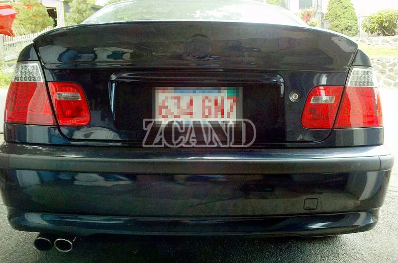 CSL настоящий спойлер для багажника из углеродного волокна крыло губ подходит BMW E46