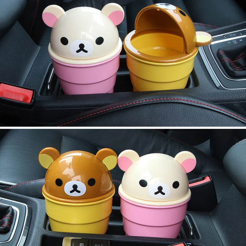 Детские носки с мультяшным автомобилем для мусора автомобиля хранение бочки