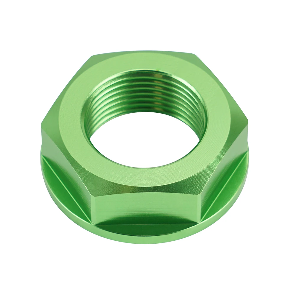 Задний колесный осевой вал с фиксирующей гайкой винтовой обод M22 для Honda Yamaha Suzuki