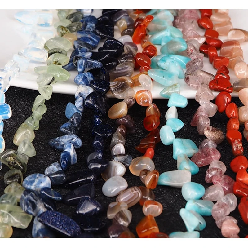 

Бирюзовые бусины из натурального камня, 4 мм, неправильной геометрической формы, гравий, бусины россыпью 50 шт./лот для изготовления ювелирны...