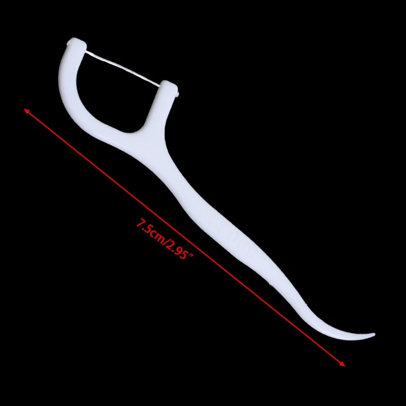 

50pcs Dental Floss Flosser Picks Teeth Toothpicks Stick Tooth Clean Oral Care C1FF