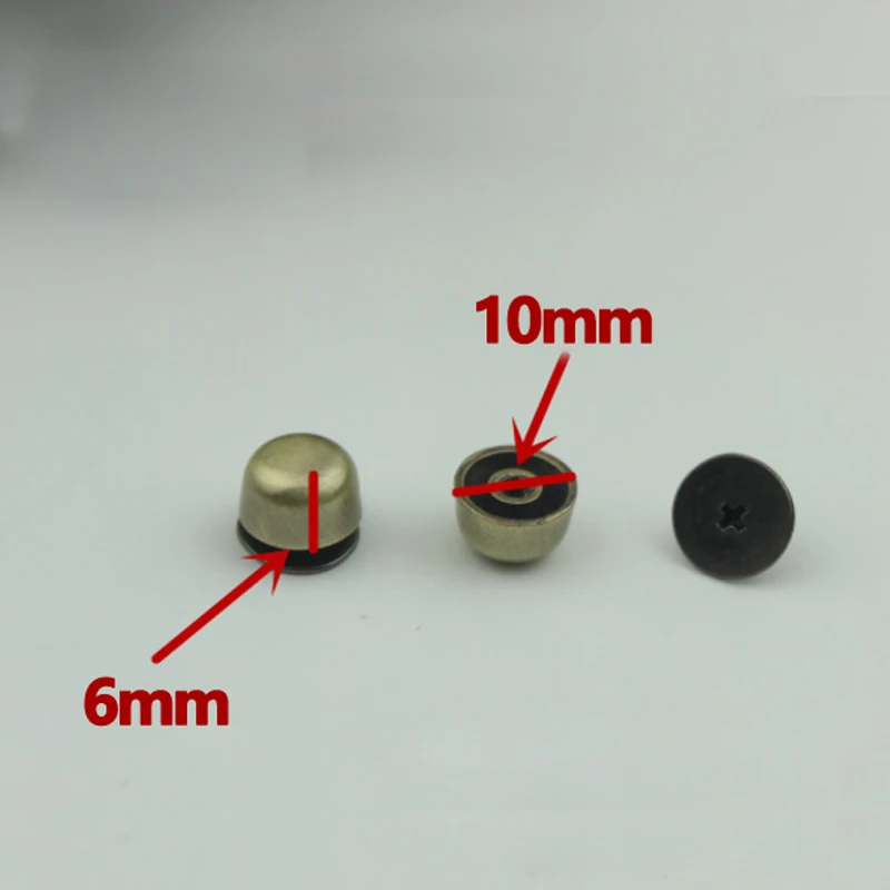 30 шт./лот золото серебро пистолет черный Бронзовый кошелек сумочка ножная