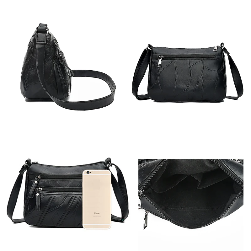 Женская сумка из искусственной кожи коричневые сумки на плечо мягкая кожаная