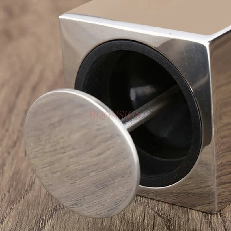 

toothpick box Toothpick stainless steel simple personality automatic toothpick canned living room home press