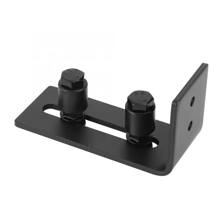 Регулируемая направляющая для раздвижного пола двери сарая черная ролика нижней