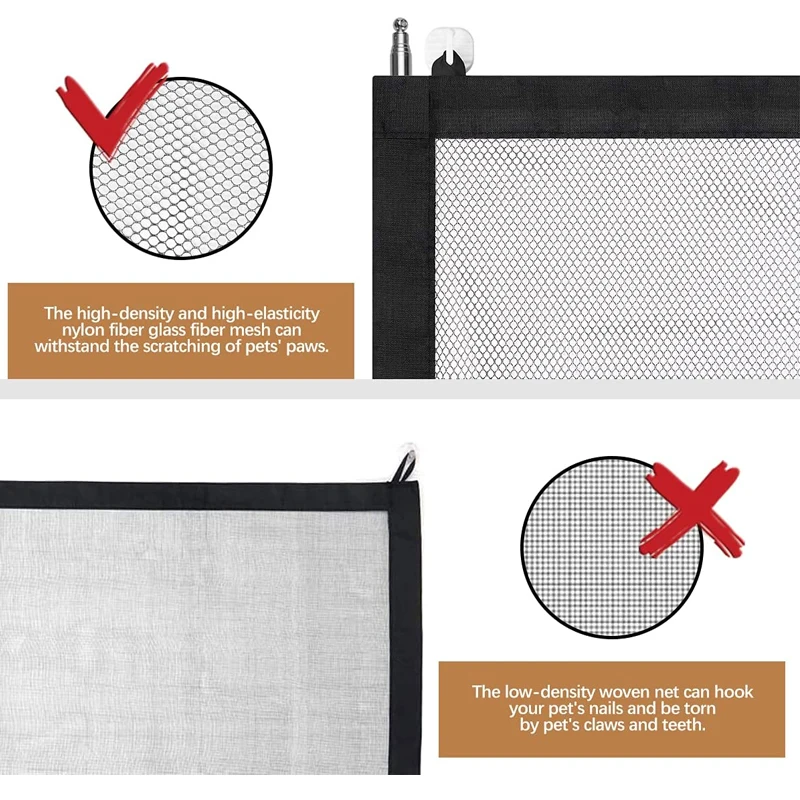 Гениальная сетчатая загородка для домашних питомцев ворота собак использования