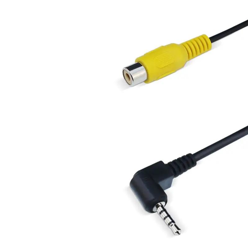 2 5 мм для RCA кабель AV в шнуре 20 см Автомобильный видеорегистратор видеокамера