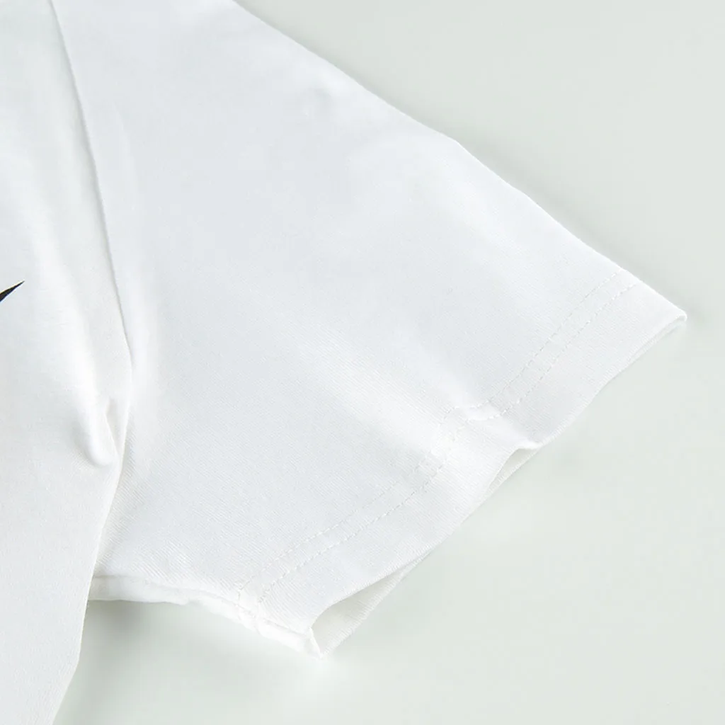 Женская летняя футболка с принтом в виде двух надписей облегающая короткая