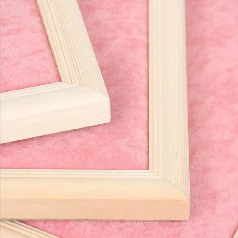 

Flannel Photo Frame Jewelry Box Jewelry Display Stand Earrings Stud Necklace Pendant Storage Showcase Rack case Board Gift