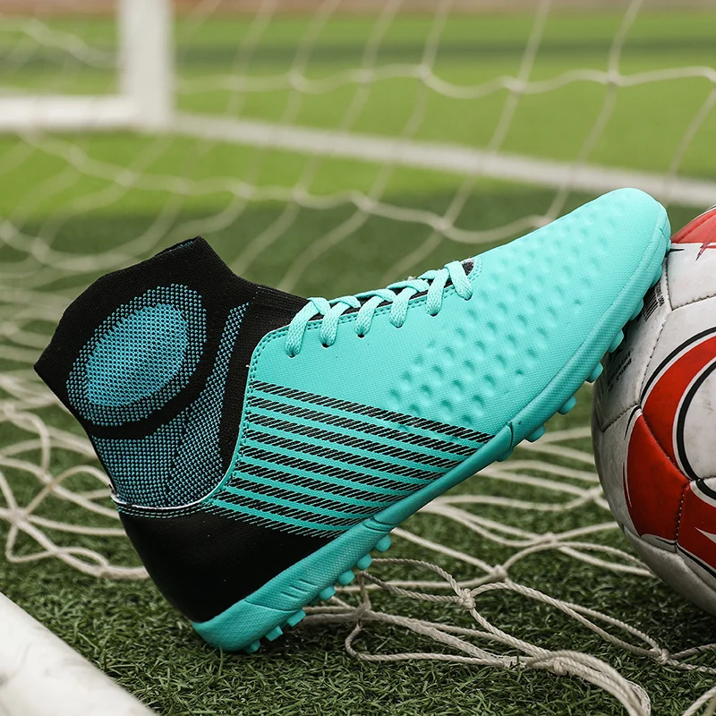 BOUSSAC высокие футбольные бутсы Длинные шипы и короткие Мужская футбольная обувь