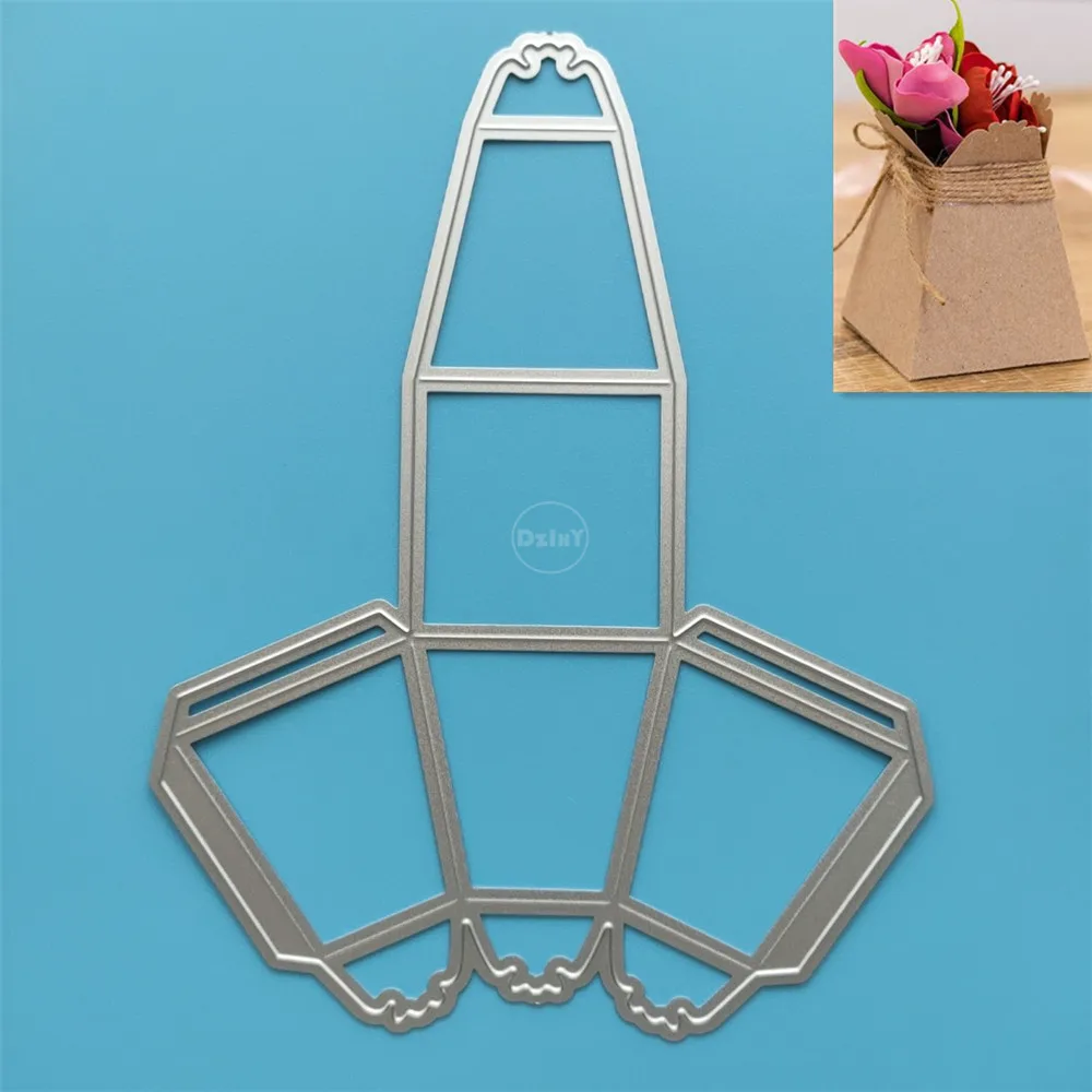 Новинка 2021 года квадратная коробка металлические Вырубные штампы сделай сам