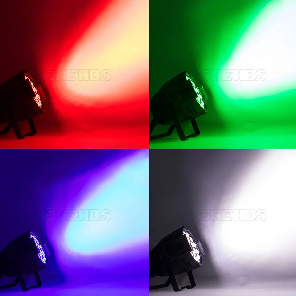 Светодиодный прожектор SHDHDS из алюминиевого сплава 18x18 Вт RGBWA + UV 6 в 1 /18x12 RGBW 4