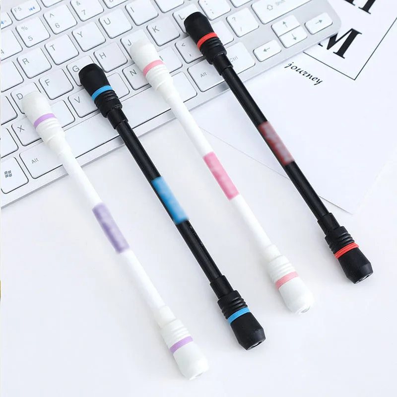 

Creative Erasable Gel Pen 0.5mm Funny Rotating Pen Spinning Gaming Pens for Kids Students Writing Toys Kawaii Stationery Pen