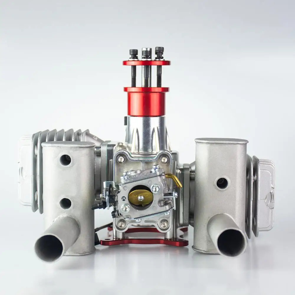 Оригинальный RCGF новая версия 120cc двухцилиндровый бензиновый/бензиновый
