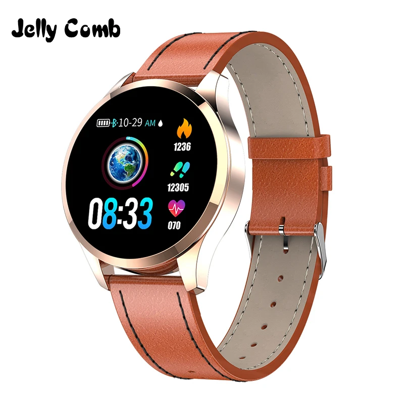 Смарт часы Jelly Comb водонепроницаемые с пульсометром и фитнес трекером|Смарт-часы| |