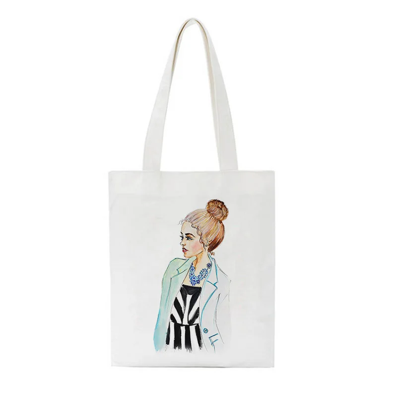 Mature Elegant Women Bag Fashion Shoulder Canvas Bags Street Casual Crossbody Large Capacity Ins Handbag New Retro Playful Purse |