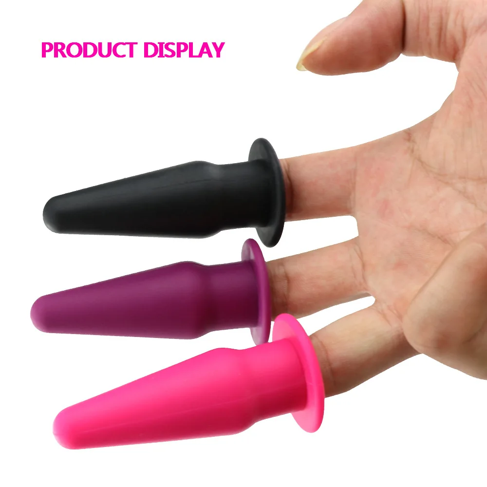 Мини-палец Анальная пробка маленькая крошечный анальный стимулятор анальные