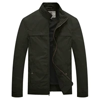 mens military jacket lightweight spring jacket men collar casual coat