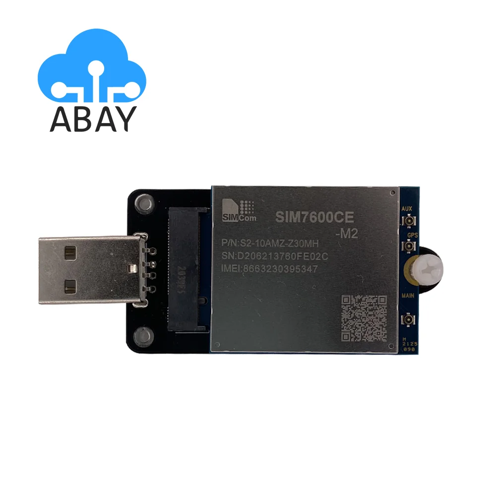 

SIMCOM SIM7600CE-M2 Cat4 4G IoT модуль + M.2 NGFF на USB 4G модуль адаптера макетная плата с слотом Nano SIM