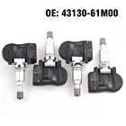 Датчик контроля давления в шинах, TPMS для Suzuki Alto Carry Van Ignis Swift Sport Vitara, 4 шт.