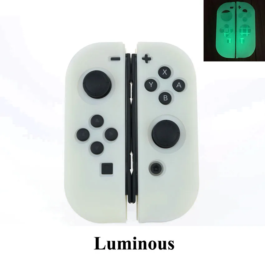 R-R Мягкий чехол YuXi для nyd Switch JOY CON силиконовый защитный чехол для NAND JOY-CON Противоскользящий защитный чехол - Цвет: R-R