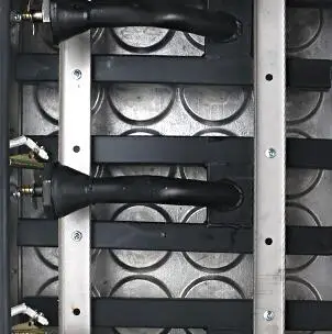 Газовая вафельница с 32 отверстиями красная фасоль пирог Тайвань в форме колес