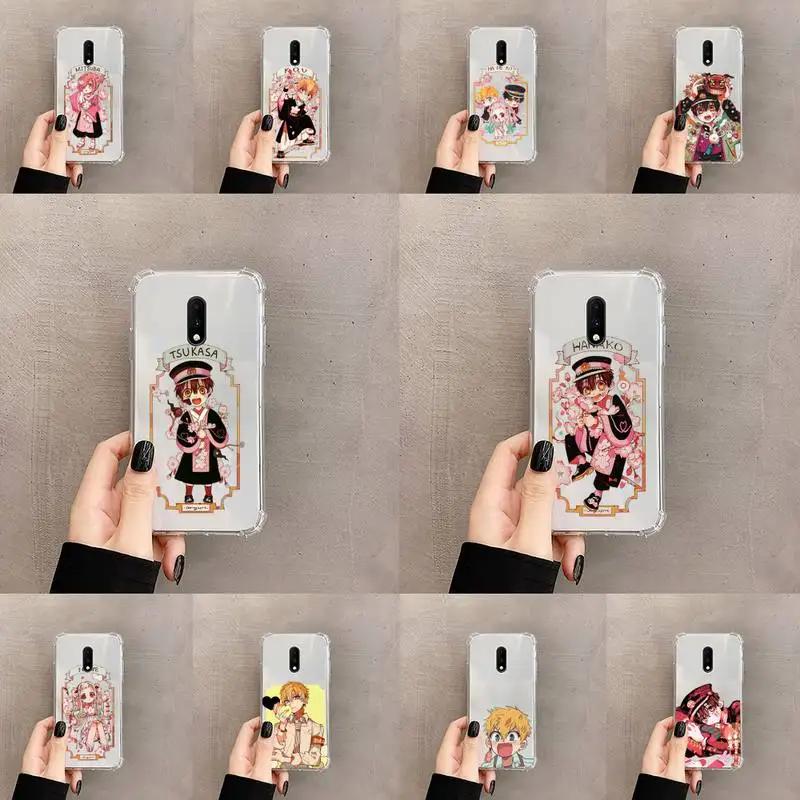

Toilet Bound Hanako Kun Phone Case Transparent For OnePlus MEIZU MEITU M 7 8 9 16 17 T PRO XS moible bag