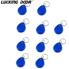 10 шт. Дубликатор EM4305 T5577 keyfobs клон близость значок перезапись копия 125 кГц RFID тег карта