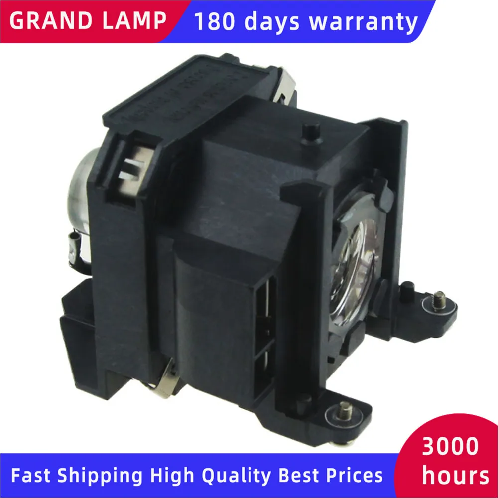 Замена EMP-1700 EMP-1705 EMP-1707 EMP1710 1715 / 1717 EX100 1700c 1705c проектор лампа для освещения жилья