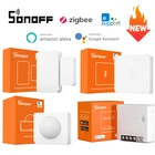 SONOFF Zigbee 3,0 mini ZBMINI DIY умный переключательбеспроводной переключательтемпература влажностидвижения PIRдатчик двери для Alexa Google Home