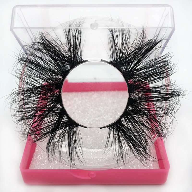 Buzzme новая посылка 25 мм длинные 3D норковые ресницы квадратная коробка