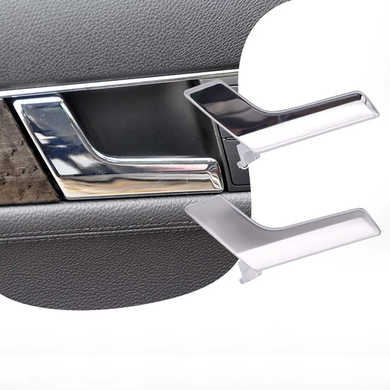 

Front/Rear Left/Right Side Chrome Car Inner Interior Door Handle Repair Kit For Mercedes W204 X204 Trim Cover Car Accessories