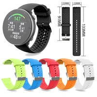 replacement watchband for polar vantage m smart watch 22mm soft silicone watch strap wrist watch band sports bracelet