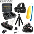 Комплект аксессуаров KFFTWWX для Gopro Hero 9, 8, 7, 6, 5, 4, черный чехол для переноски, ремни, треноги для Go Pro YI 4K, SJCAM SJ4000 EKEN H9R