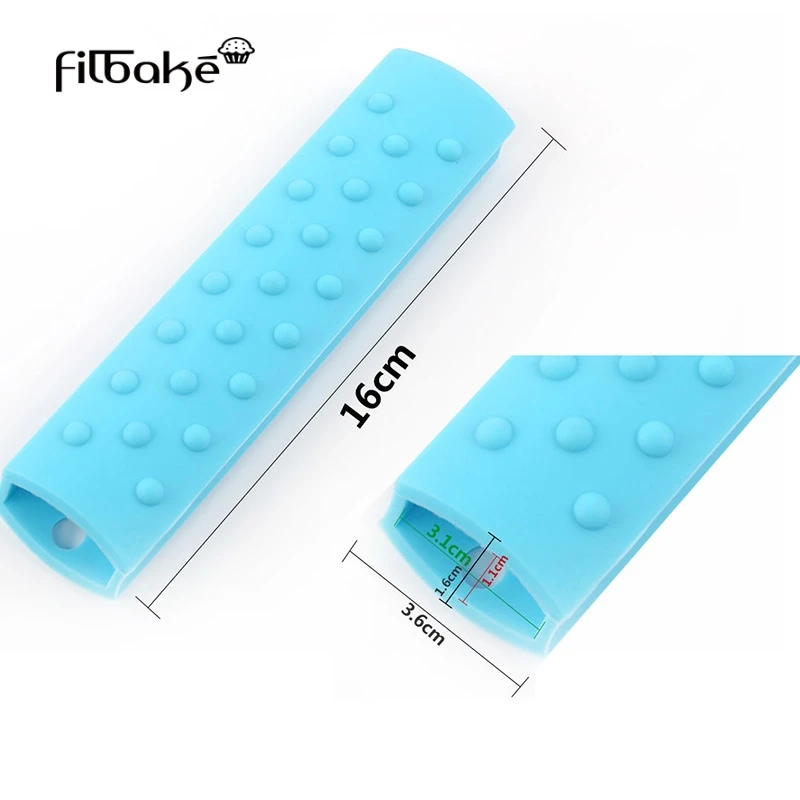Термостойкий толстый силиконовый держатель с горячей ручкой нескользящий