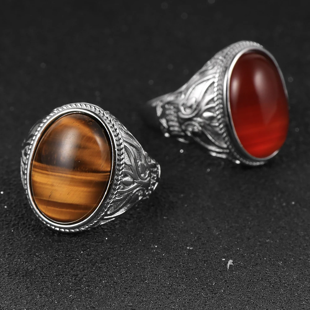 Винтажные мужские и женские кольца с серебряным покрытием большие из