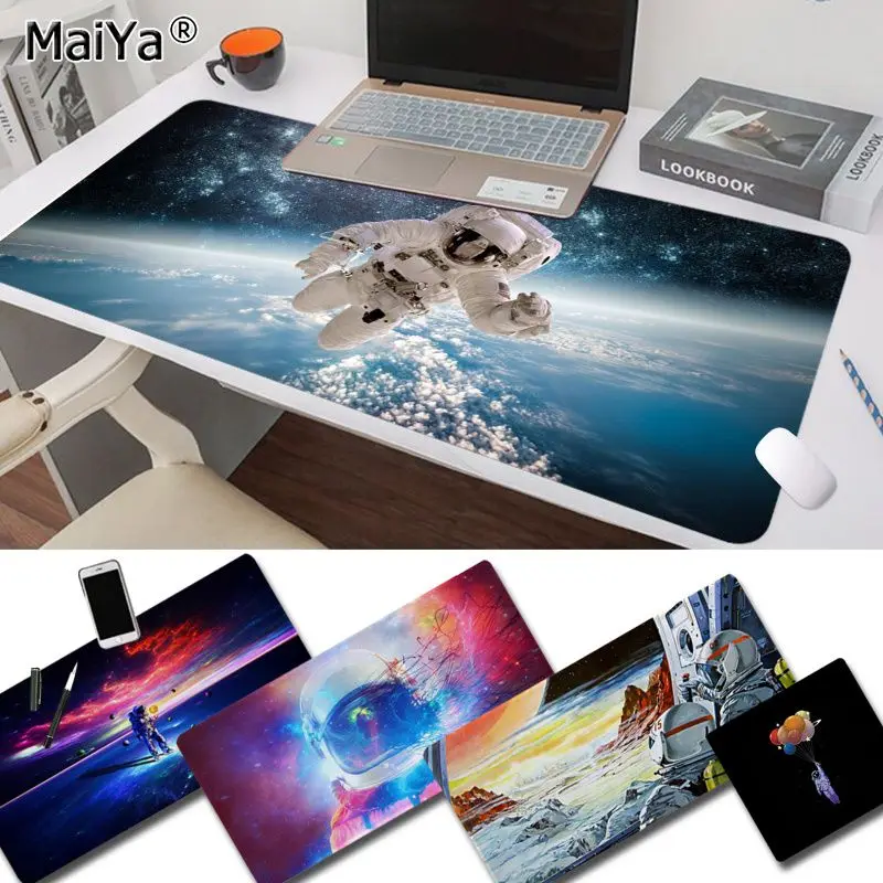 

Astronaut Printing Boy Pad Silicone Large/small Pad To Mouse Pad Game Size For Keyboards Mat Boyfriend Gift