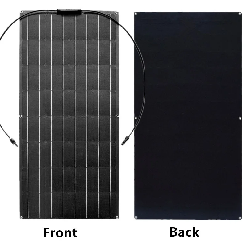 Набор гибких солнечных панелей ETFE 200 Вт 100 солнечная система для дома автомобиля