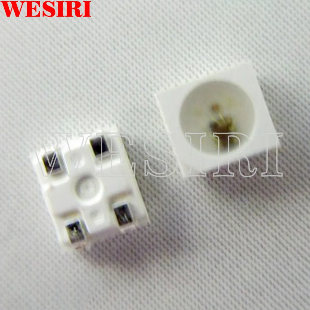 10 3000 шт SK6805 2427 полное поле цветовой шкалы (аналогично WS2812B и SK6812) SMD RGB DC5V