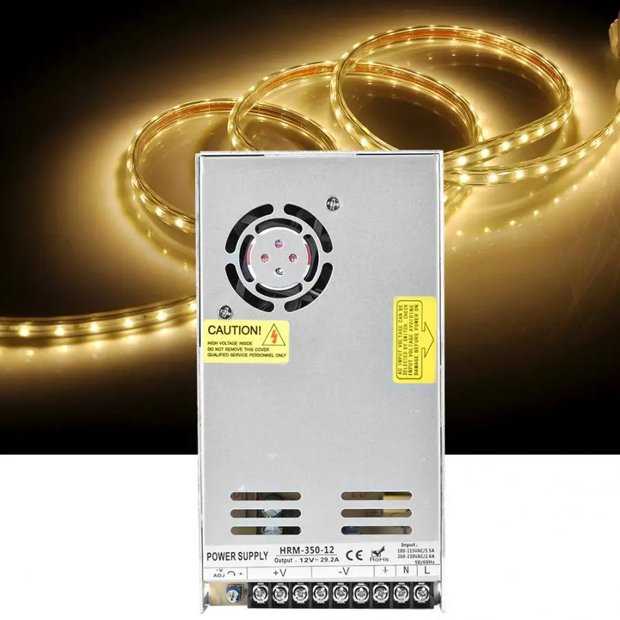 IP20 водонепроницаемый DC12V/29 2a до 100 ~ 115VAC/5 5a или 200 230VAC/2 6a Трансформаторы освещения