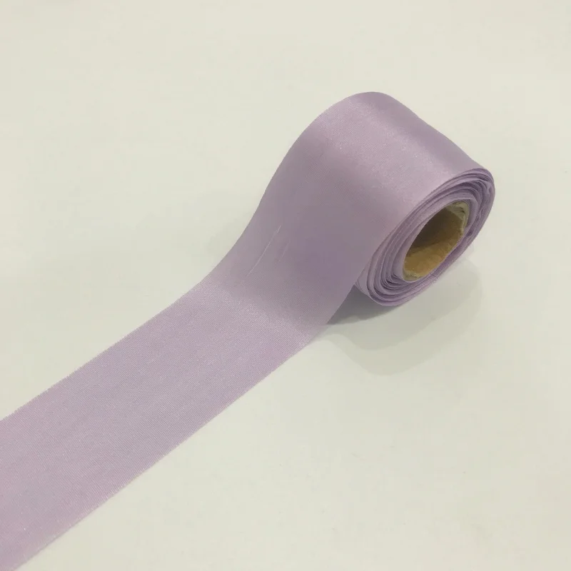 purple 32 мм шелковые атласные ленты тутового цветок из шелковой ленты-украшения ремесла-свадебное украшение-подарок Рождество Diy ручной работы - Цвет: purple